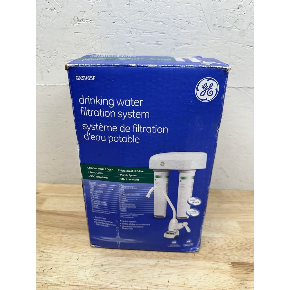 GE Dual Stage Drinking Water Filtration System GXSV65F